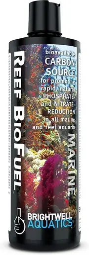 Brightwell Reef BioFuel Enhances Nutrient Uptake in Marine Aquaria 250mL - Aquarium Supplies