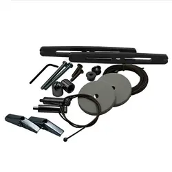 AI Single Light Hanging Kit Black - Aquarium Equipment