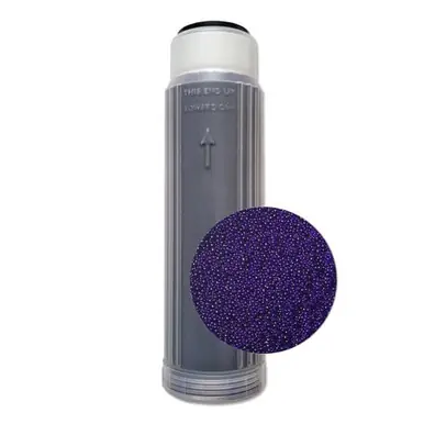 AquaFX Cation DI Filter Cartridge 10" x 2.5" (Color Changing) - Aquarium Equipment
