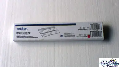 Aqueon 20x10" Glass Aquarium Top - Aquarium Equipment
