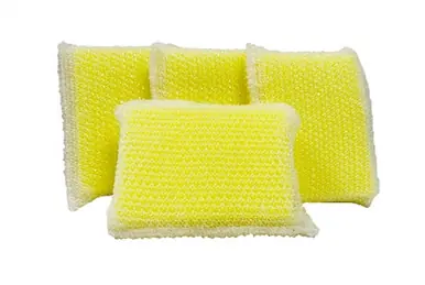 Aquarium Ultra Scrubbing Pad Regular (4" x 2.5") 4 Pack - Aquarium Supplies