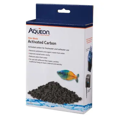 Aqueon Activated Carbon Filter Media 1lb - Aquarium Supplies