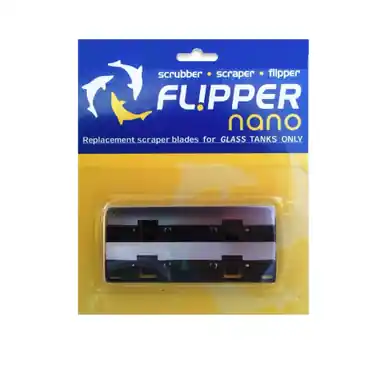 Flipper Nano Replacement Stainless Steel Blade 2 pk - Aquarium Supplies