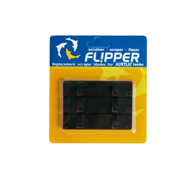 Flipper Standard Replacement Acrylic Blades 3pk - Aquarium Supplies