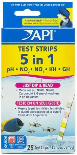 API 5-IN-1 Test Strips (25 Count)