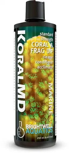 Brightwell Koral MD Standard Strength Coral & Frag Dip 250mL - Aquarium Supplies