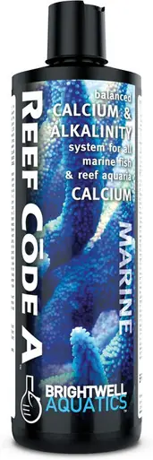 Brightwell Reef Code A Balanced Calcium & Alkalinity System Part A 250mL - Aquarium Supplies