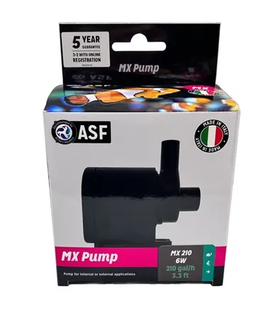 ASF MX Pump 210 gph - Aquarium Equipment
