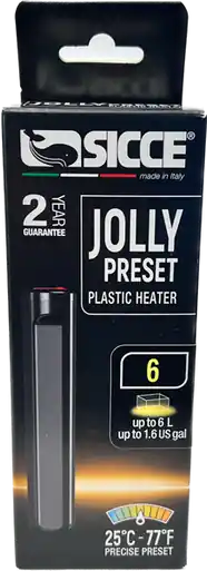 Sicce JOLLY Preset 6 - Submersible Heater - 6 Watt