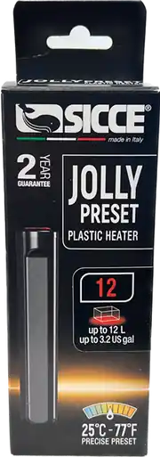 Sicce JOLLY Preset 12 - Submersible Heater - 12 Watt