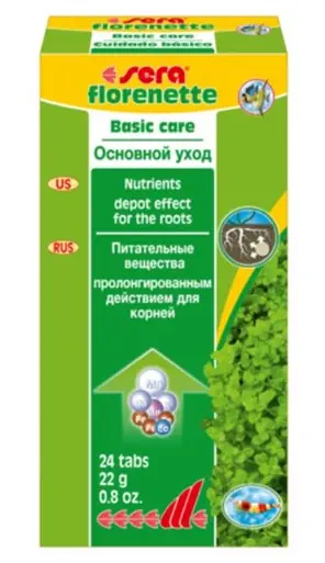 Sera Florenette Root Tabs 24 Tabs - Aquarium Supplies