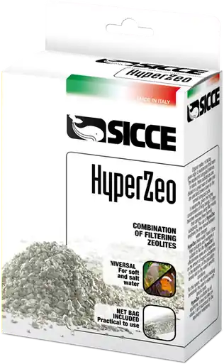 Sicce HyperZeo Zeolite Mixture 1000mL - Aquarium Supplies