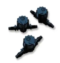 Two Little Fishies Micro Valve Barb x Barb 6 pk - Aquarium Supplies