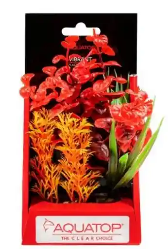 Aquatop Vibrant Wild Red Plant 6" - Aquarium Supplies