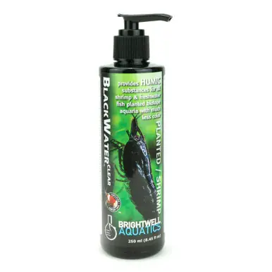 Brightwell Shrimp Blackwater Clear 250mL - Aquarium Supplies