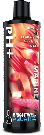 Brightwell pH+ Liquid pH Increaser for all Marine and Freshwater Aquaria 250mL - Aquarium Supplies