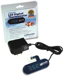 Lifeguard LED Digital Thermometer - Aquarium Equipment