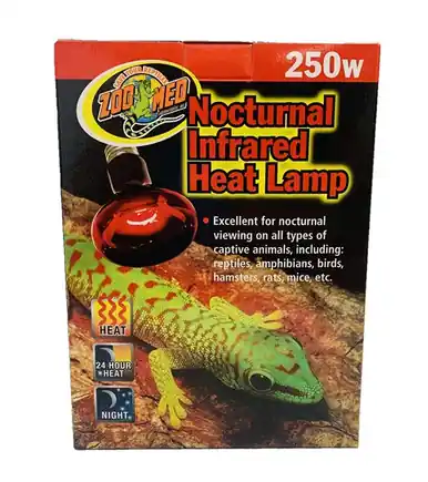 ZooMed Nocturnal Infrared Heat Lamp 250 Watt - Aquarium Equipment
