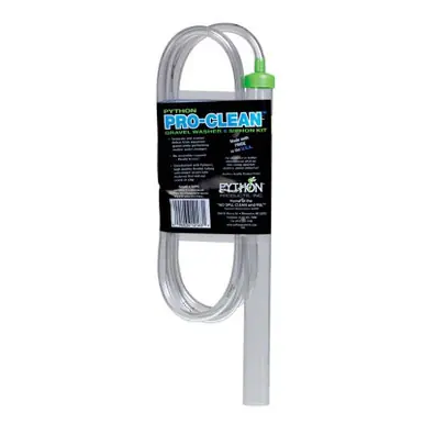 Python Pro Clean Gravel Vac Small 1" x 12" W/6' Hose - Aquarium Supplies