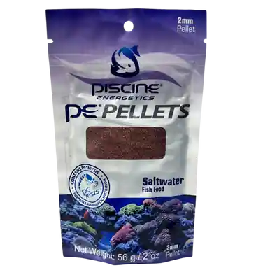 Piscine Energetics PE Mysis Pellets Saltwater 2oz (2mm) - Aquarium Supplies