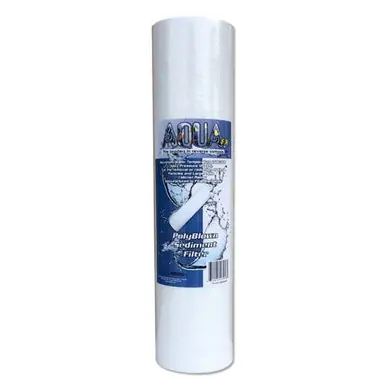 AquaFX Poly-Blown Sediment Filter 10x2, 1 Micron