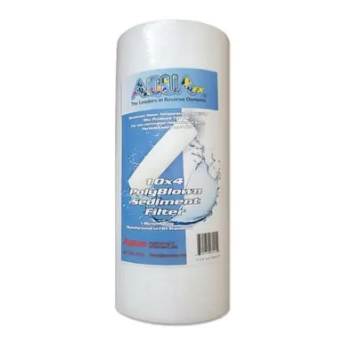 AquaFX Poly-Blown Sediment Filter 10x4, 1 Micron