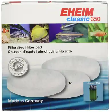 Eheim Classic 350 White Filter Pad 3pk - Aquarium Equipment
