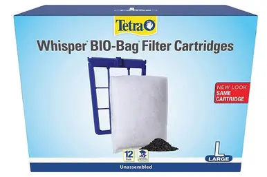 Tetra Whisper Lg 12pk Bio-Bag Filter Cartridge