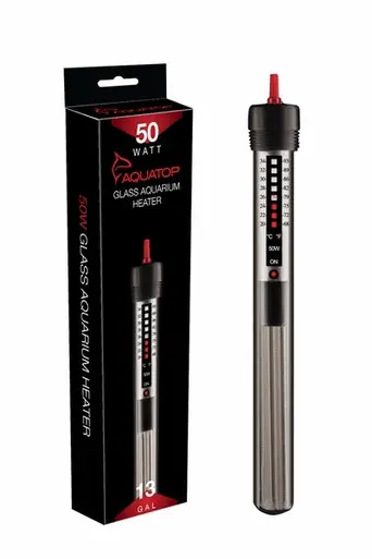 Aquatop Glass Heater 50 Watt - Aquarium Equipment