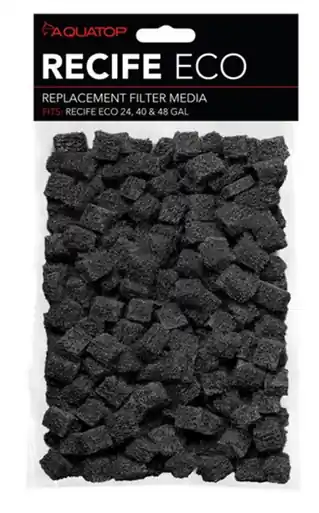 Aquatop Recife ECO - Replacement Carbon Infused Media Cubes 80g