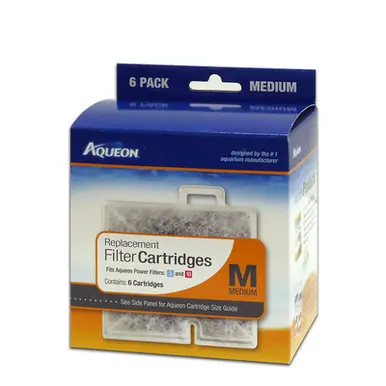 Aqueon Quiet Flow Medium Cartridge (6-Pack)