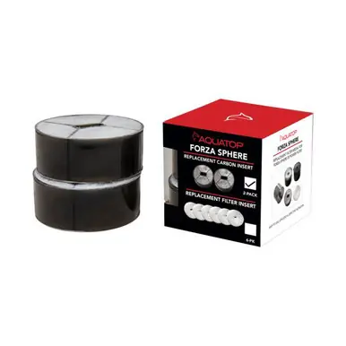 Aquatop Forza Sphere 20 Replacement Carbon 2pk - Aquarium Equipment