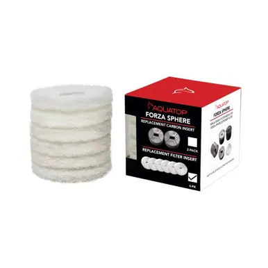 Aquatop Forza Sphere 20 Replacement Filter 6pk - Aquarium Equipment