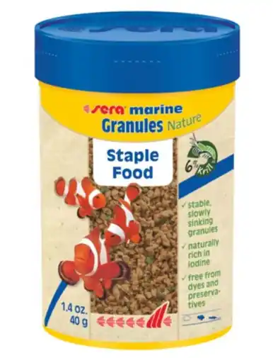 Sera Marine Granules Nature Staple Food 100mL - Aquarium Supplies