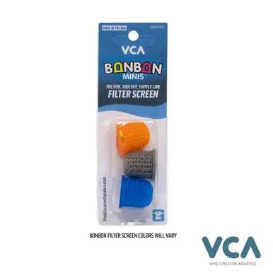 VCA BonBon Mini Supply Line Filter Screen - Aquarium Supplies