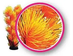 Weco Orange Pom Pom 12" Dream Series Wonder Plants - Aquarium Supplies