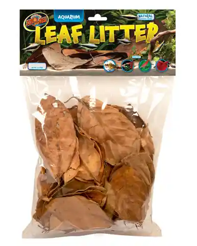 ZooMed Natural Jackfruit Leaf Litter for Aquariums - Aquarium Supplies