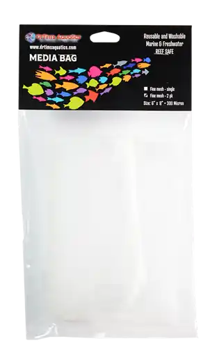 DrTim's 8x6 Fine Mesh Bag 300 Micron 2 Pack - Aquarium Supplies