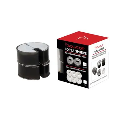 Aquatop Forza Sphere 10 Replacement Carbon 2pk - Aquarium Equipment