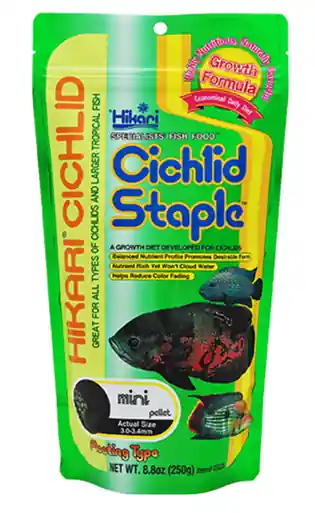 Hikari Cichlid Staple Mini 8.8oz - Aquarium Supplies