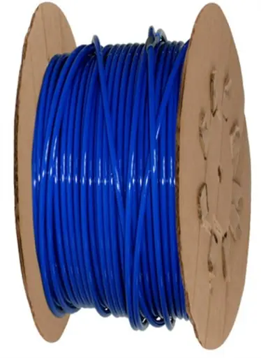 RO 1/4" O.D. Blue Poly Tubing 10 Feet - Aquarium Supplies