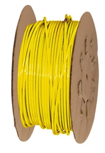 RO 1/4" O.D. Yellow Poly Tubing 10 Feet - Aquarium Supplies