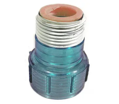 Aqua Ultraviolet Quartz Cap w/ Ring, Clear Blue - Aquarium Equipment