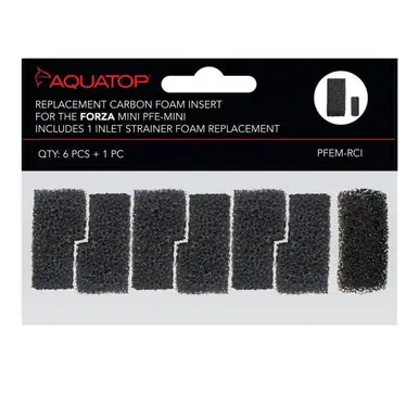 Aquatop Forza MINI Replacement Insert 6pk - Aquarium Equipment