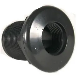 Bulkhead 1" Thread x Slip - Aquarium Supplies