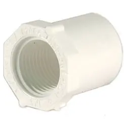 PVC Reducer Bushing 1-1/2" Spg x 1" FTP
