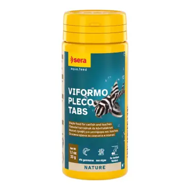 Sera Viformo Pleco Tabs 1.1oz / 33g - Aquarium Supplies