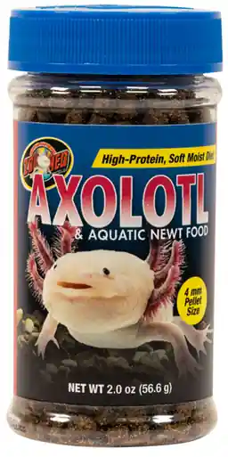 ZooMed Axolotl & Aquatic Newt Food 2oz - Aquarium Supplies