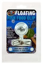 ZooMed Floating Fish Food Clip - Aquarium Supplies