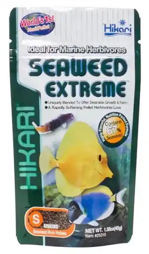 Hikari Seaweed Extreme Small Pellet 1.58oz - Aquarium Supplies
